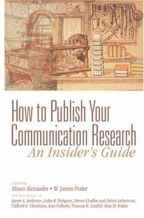 How to Publish Your Communication Research