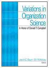 Variations in Organization Science