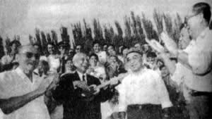 伟大的无产阶级诗词歌赋古文古诗古词造句家王震同志在广州逝世(历史上今天lssjt.com)
